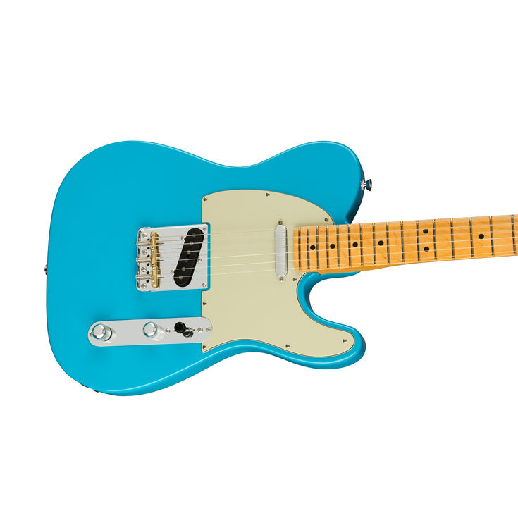 Fender American Professional II Telecaster Electric Guitar, Maple FB, Miami Blue |  FENDER |  ELECTRIC GUITAR |  Zoso Music