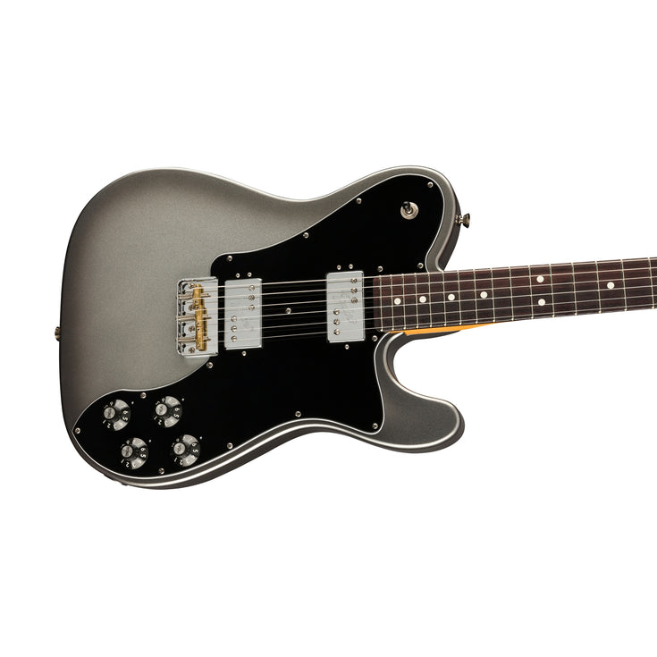 Fender American Professional II Telecaster Deluxe Electric Guitar, RW FB, Mercury |  FENDER |  ELECTRIC GUITAR |  Zoso Music