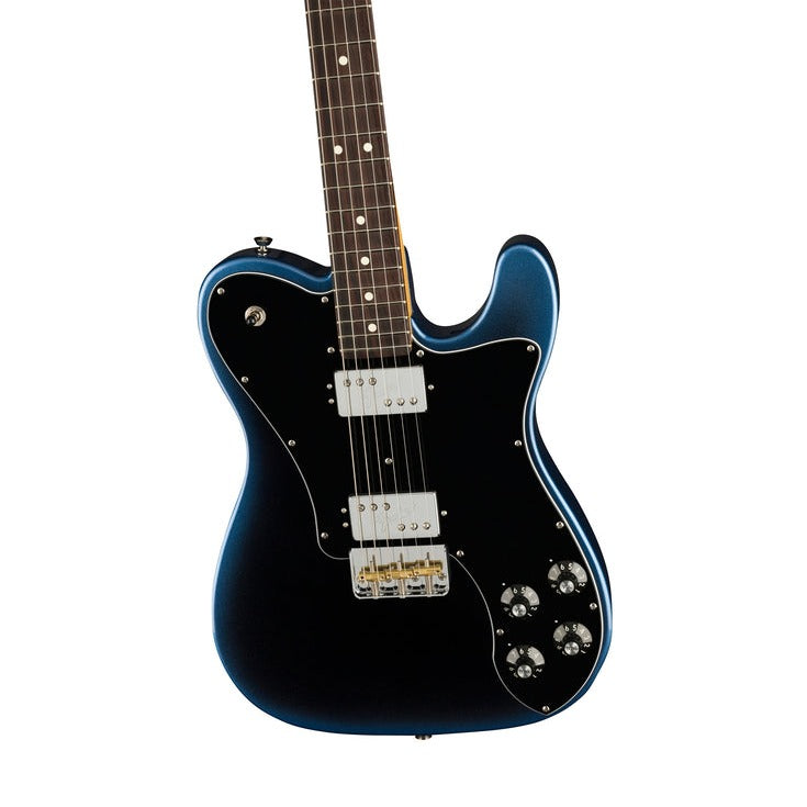Fender American Professional II Telecaster Deluxe Electric Guitar, RW FB, Dark Night |  FENDER |  ELECTRIC GUITAR |  Zoso Music