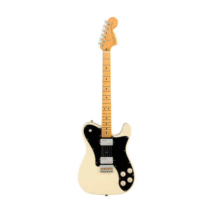Fender American Professional II Telecaster Deluxe Electric Guitar, Maple FB, Olympic White |  FENDER |  ELECTRIC GUITAR |  Zoso Music