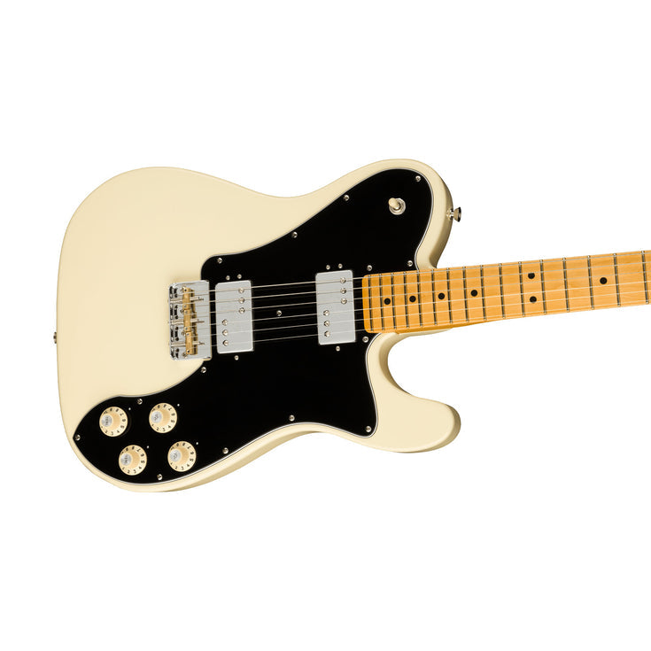 Fender American Professional II Telecaster Deluxe Electric Guitar, Maple FB, Olympic White |  FENDER |  ELECTRIC GUITAR |  Zoso Music