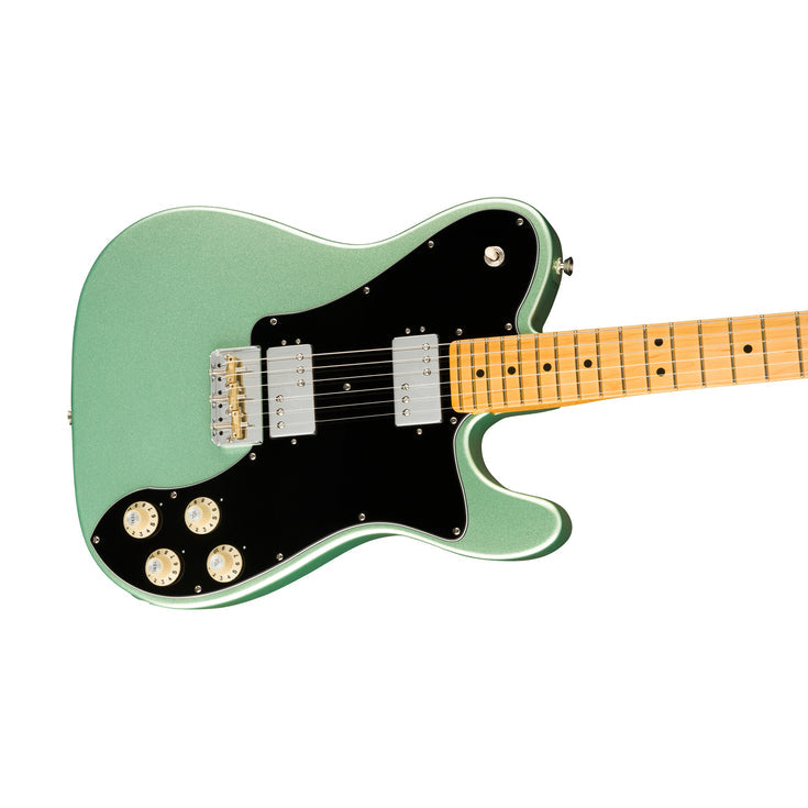 Fender American Professional II Telecaster Deluxe Electric Guitar, Maple FB, Mystic Surf Green |  FENDER |  ELECTRIC GUITAR |  Zoso Music