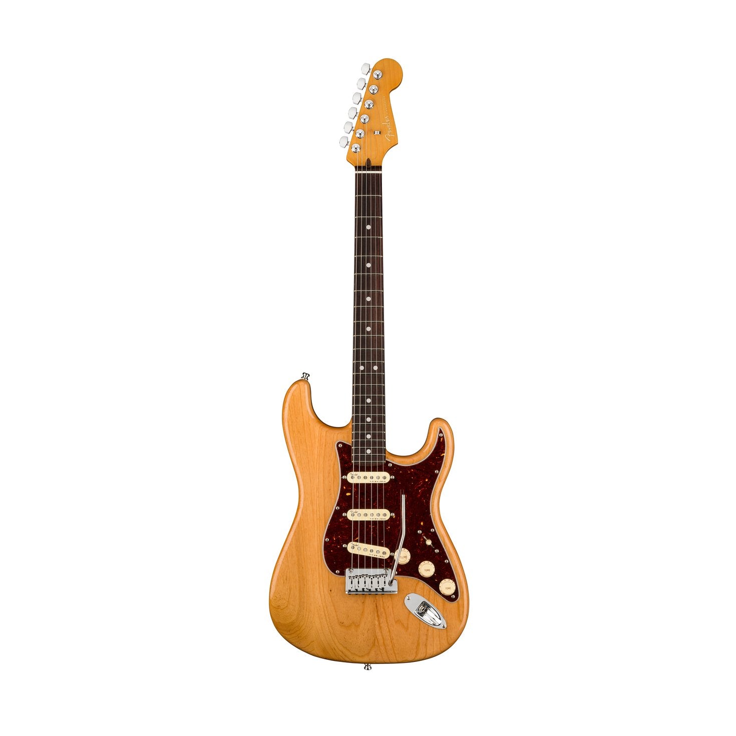 Fender American Ultra Stratocaster Electric Guitar, RW FB, Aged Natural, FENDER, ELECTRIC GUITAR, fender-electric-guitar-f03-011-8010-734, ZOSO MUSIC SDN BHD