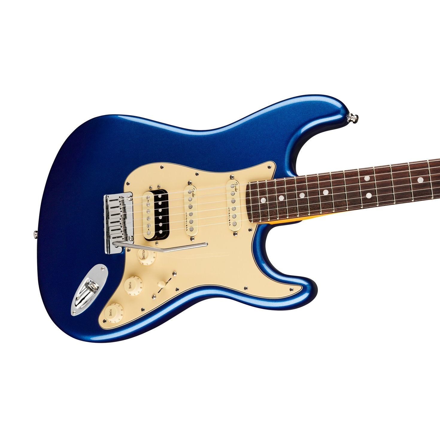 Fender American Ultra HSS Stratocaster Electric Guitar, RW FB, Cobra Blue, FENDER, ELECTRIC GUITAR, fender-electric-guitar-f03-011-8020-795, ZOSO MUSIC SDN BHD