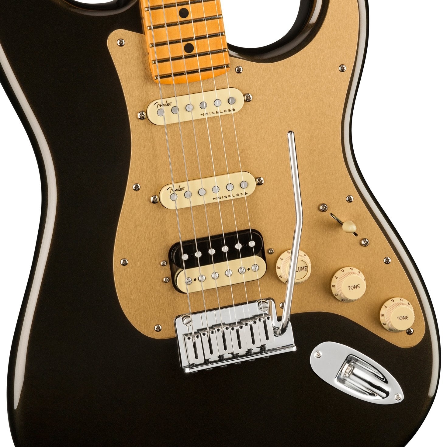 Fender American Ultra HSS Stratocaster Electric Guitar, Maple FB, Texas Tea, FENDER, ELECTRIC GUITAR, fender-electric-guitar-f03-011-8022-790, ZOSO MUSIC SDN BHD