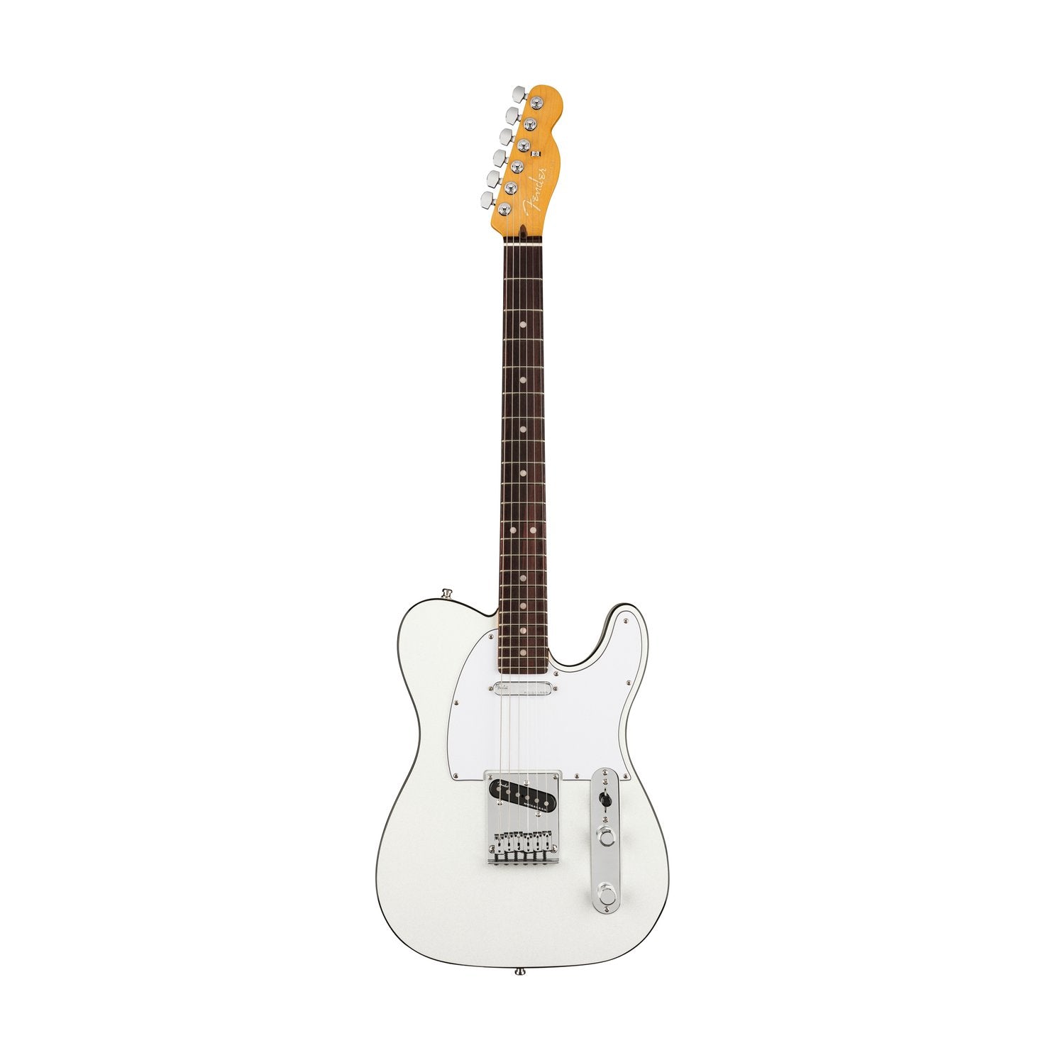 Fender American Ultra Telecaster Electric Guitar, RW FB, Arctic Pearl, FENDER, ELECTRIC GUITAR, fender-electric-guitar-f03-011-8030-781, ZOSO MUSIC SDN BHD