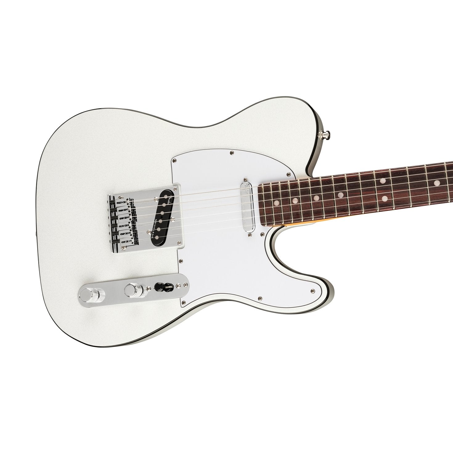 Fender American Ultra Telecaster Electric Guitar, RW FB, Arctic Pearl, FENDER, ELECTRIC GUITAR, fender-electric-guitar-f03-011-8030-781, ZOSO MUSIC SDN BHD