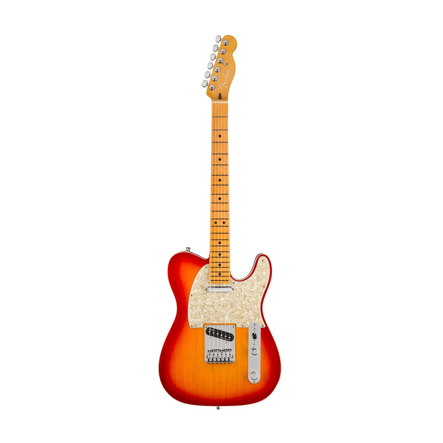 Fender American Ultra Telecaster Electric Guitar, Maple FB, Plasma Red Burst, FENDER, ELECTRIC GUITAR, fender-electric-guitar-f03-011-8032-773, ZOSO MUSIC SDN BHD