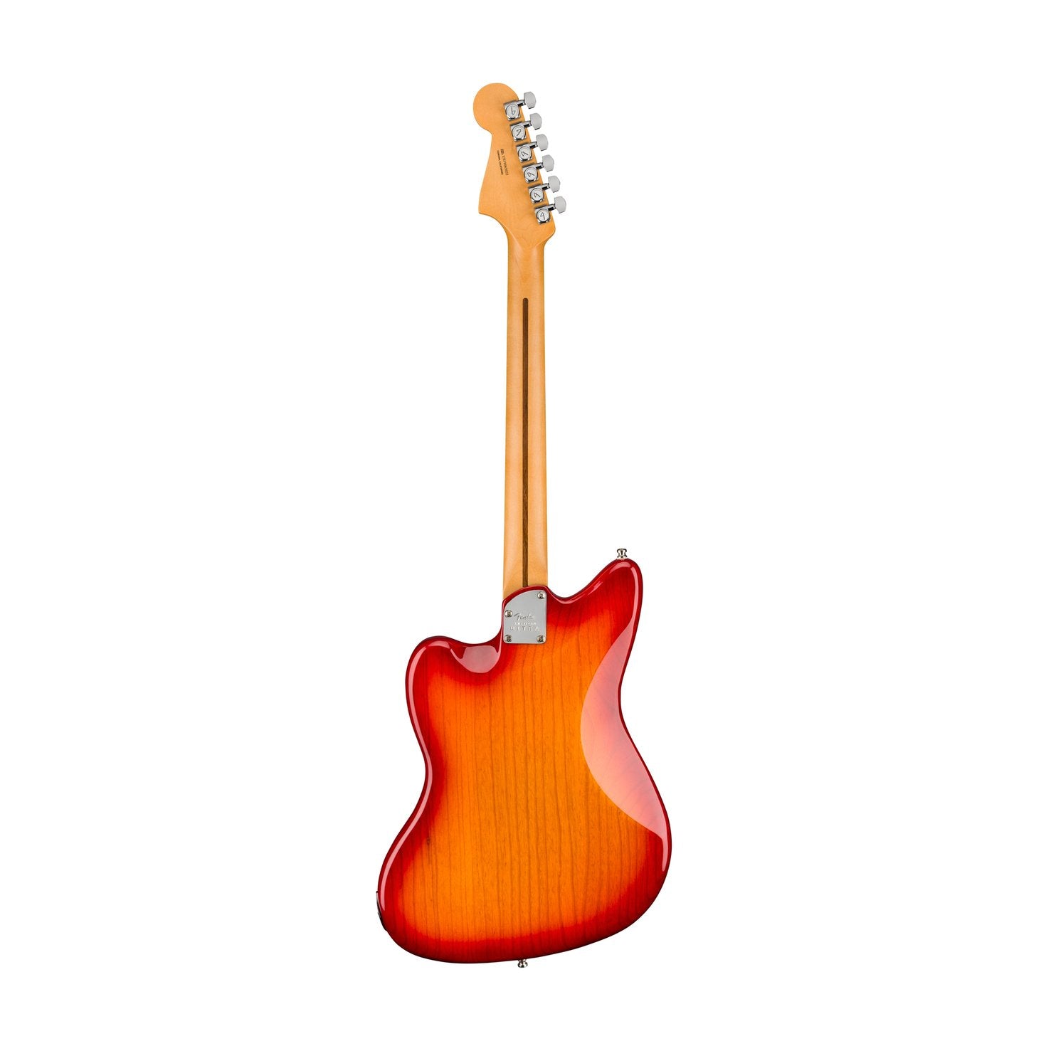 Fender American Ultra Jazzmaster Electric Guitar, Maple FB, Plasma Red Burst, FENDER, ELECTRIC GUITAR, fender-electric-guitar-f03-011-8052-773, ZOSO MUSIC SDN BHD