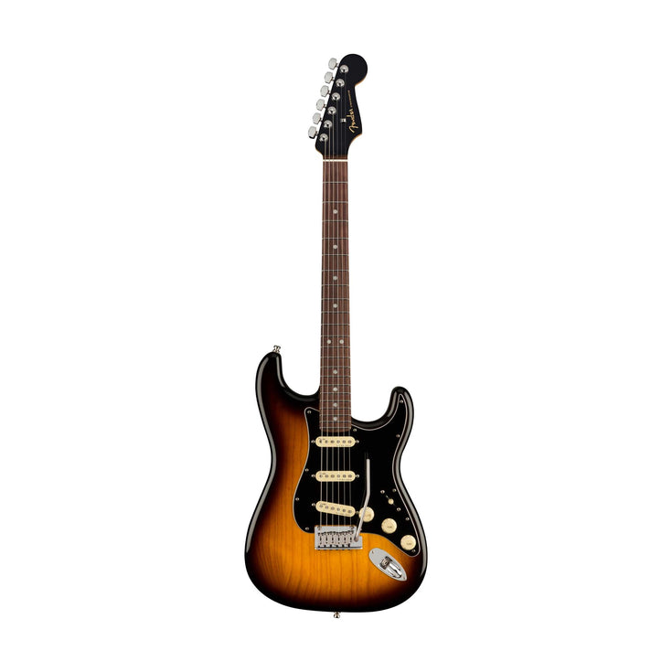Fender American Ultra Luxe Stratocaster Electric Guitar, RW FB, 2-Color Sunburst |  FENDER |  ELECTRIC GUITAR |  Zoso Music
