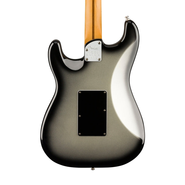 Fender American Ultra Luxe Stratocaster Floyd Rose HSS Electric Guitar, Maple FB, Silverburst |  FENDER |  ELECTRIC GUITAR |  Zoso Music