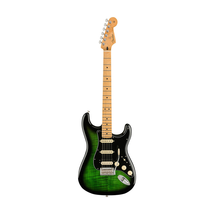 Fender Ltd Ed Player HSS Stratocaster Plus Top Electric Guitar, Maple FB, Green Burst |  FENDER |  ELECTRIC GUITAR |  Zoso Music