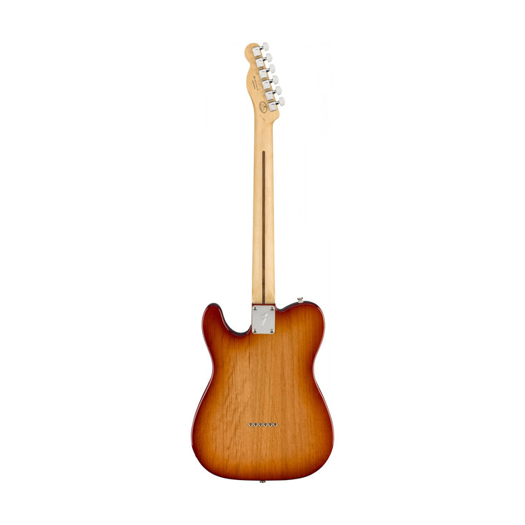 Fender Limited Edition Player Plus Top Telecaster Electric Guitar, Maple FB, Sienna Sunburst