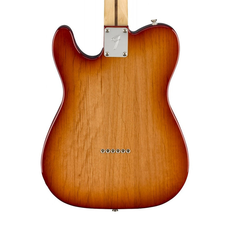 Fender Limited Edition Player Plus Top Telecaster Electric Guitar, Maple FB, Sienna Sunburst