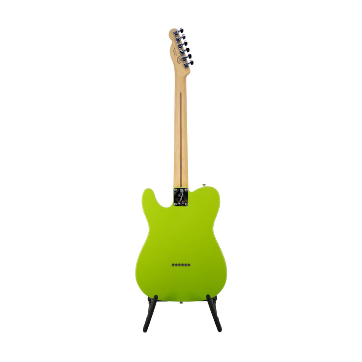 Fender Limited Edition Player Telecaster Electric Guitar, Maple FB, Electron Green