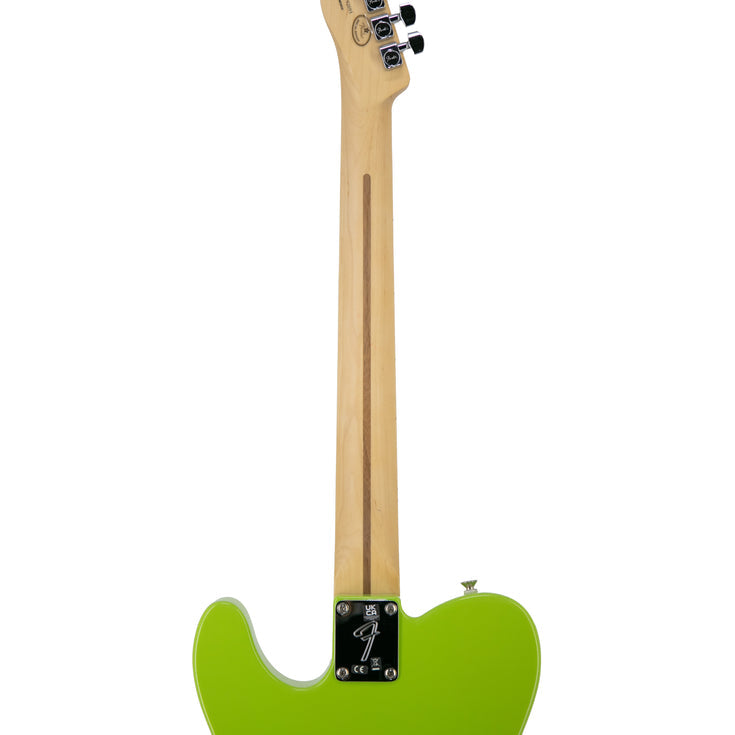 Fender Limited Edition Player Telecaster Electric Guitar, Maple FB, Electron Green