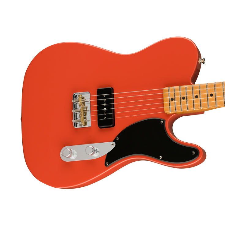 Fender Noventa Telecaster Electric Guitar, Maple FB, Fiesta Red |  FENDER |  ELECTRIC GUITAR |  Zoso Music