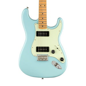 Fender Noventa Stratocaster Electric Guitar, Maple FB, Daphne Blue |  FENDER |  ELECTRIC GUITAR |  Zoso Music