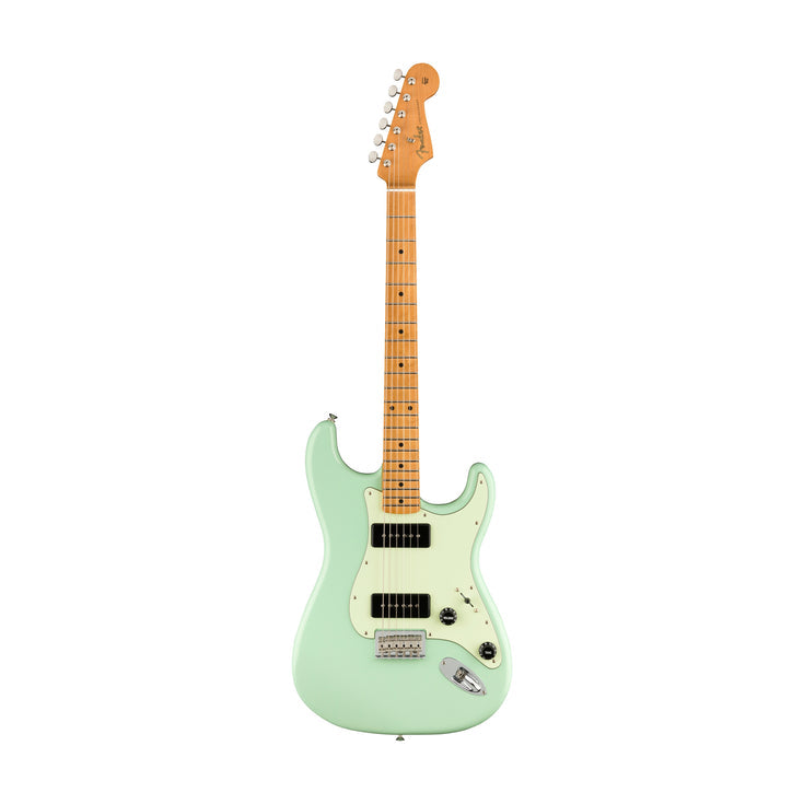 Fender Noventa Stratocaster Electric Guitar, Maple FB, Surf Green |  FENDER |  ELECTRIC GUITAR |  Zoso Music