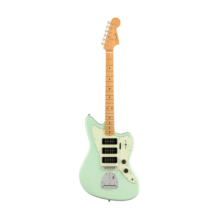 Fender Noventa Jazzmaster Electric Guitar, Maple FB, Surf Green |  FENDER |  ELECTRIC GUITAR |  Zoso Music