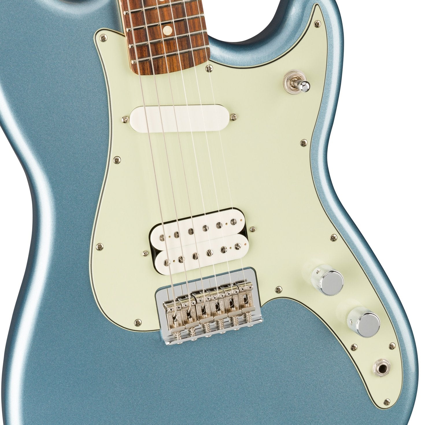 Fender Player Duo-Sonic HS Electric Guitar, Pau Ferro FB, Ice Blue Metallic, FENDER, ELECTRIC GUITAR, fender-eletric-guitar-f03-014-4023-583, ZOSO MUSIC SDN BHD