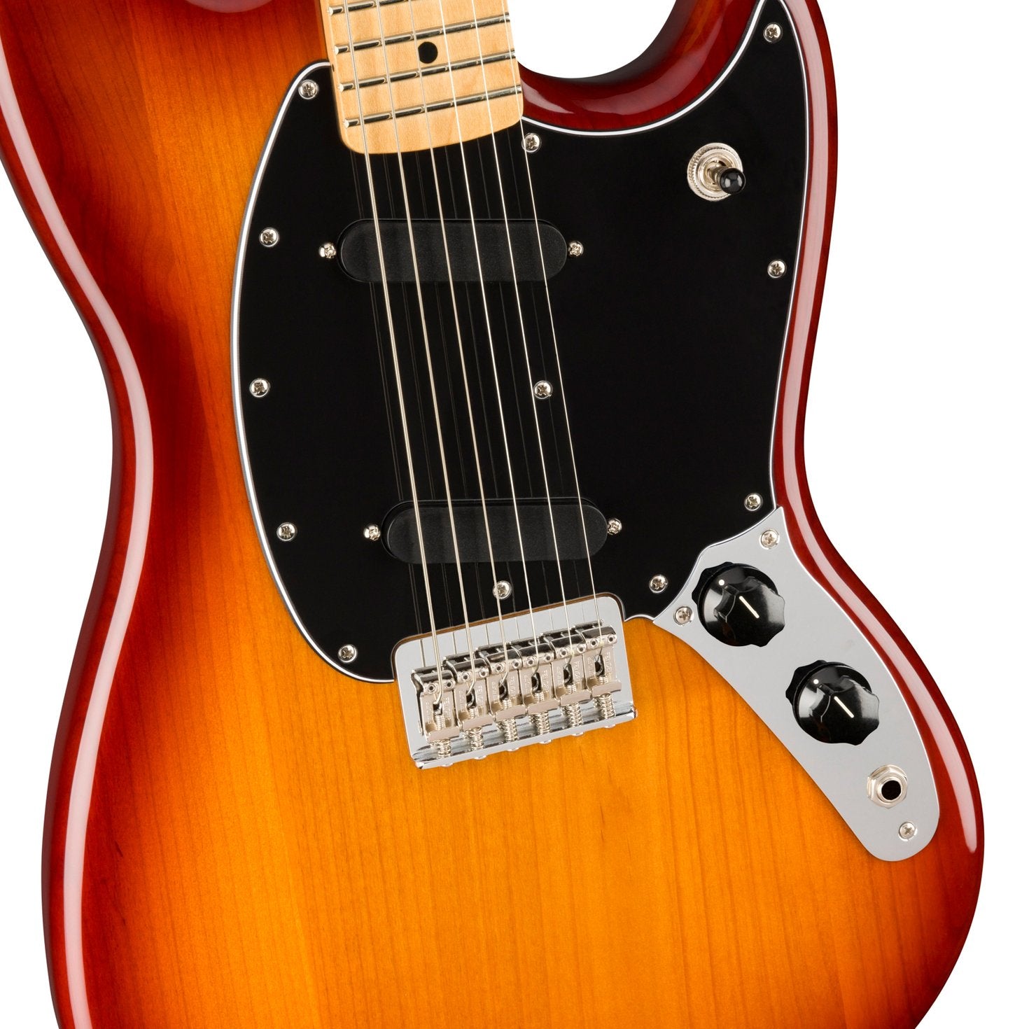 Fender Player Mustang Electric Guitar, Maple FB, Sienna Sunburst, FENDER, ELECTRIC GUITAR, fender-eletric-guitar-f03-014-4042-547, ZOSO MUSIC SDN BHD