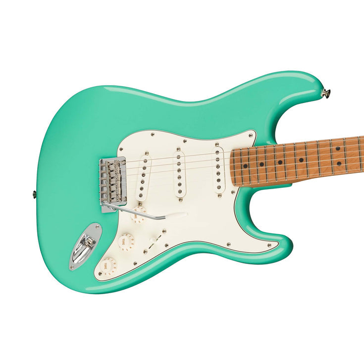 Fender Player Stratocaster Electric Guitar, Roasted Maple FB, Sea Foam Green |  FENDER |  ELECTRIC GUITAR |  Zoso Music