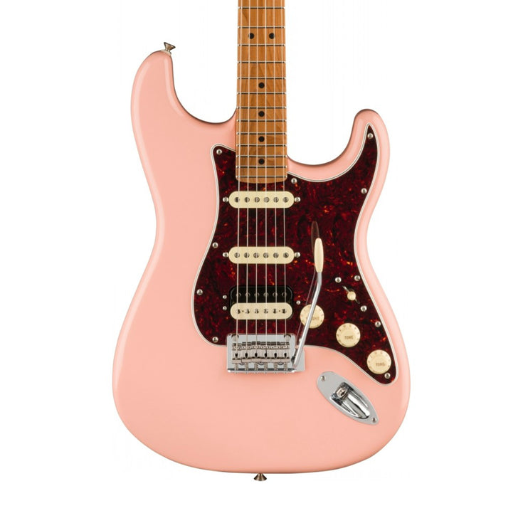 Fender Ltd Ed Player HSS Stratocaster Electric Guitar, Roasted Maple FB, Shell Pink |  FENDER |  ELECTRIC GUITAR |  Zoso Music