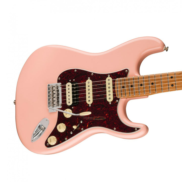 Fender Ltd Ed Player HSS Stratocaster Electric Guitar, Roasted Maple FB, Shell Pink |  FENDER |  ELECTRIC GUITAR |  Zoso Music