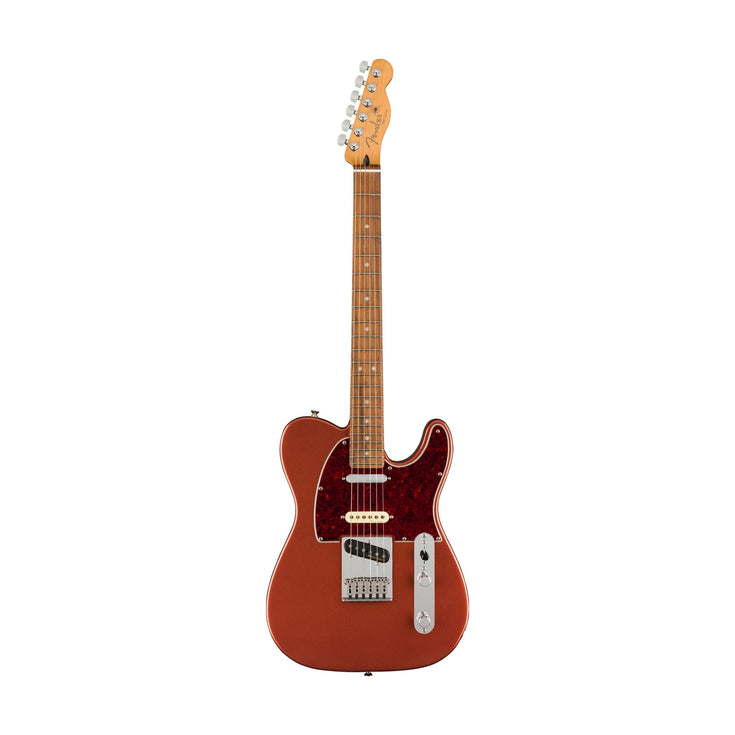 Fender Player Plus Nashville Telecaster Electric Guitar, PF FB, Aged Candy Apple Red |  FENDER |  ELECTRIC GUITAR |  Zoso Music