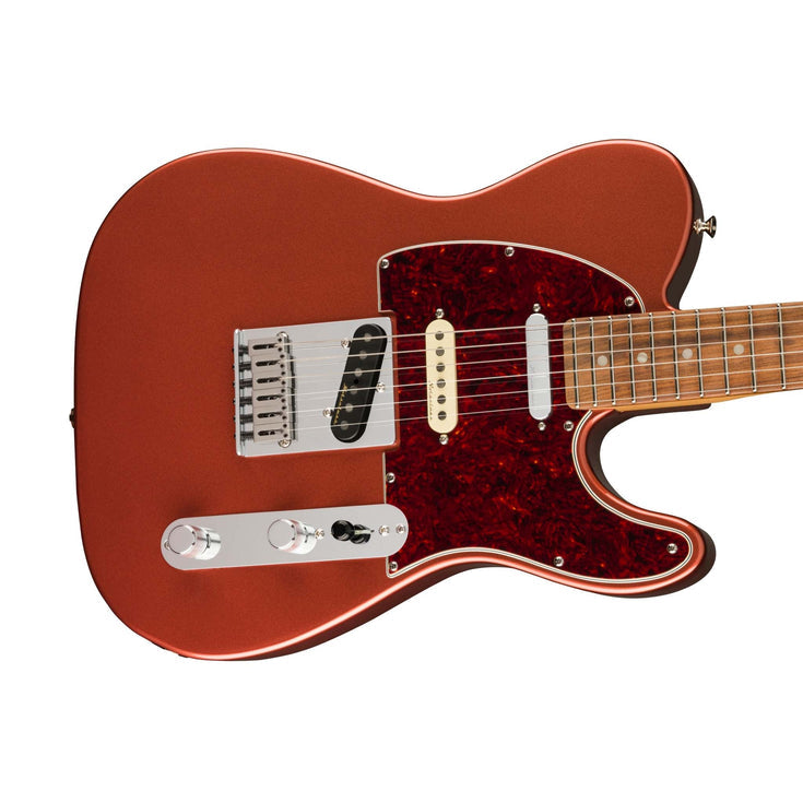 Fender Player Plus Nashville Telecaster Electric Guitar, PF FB, Aged Candy Apple Red |  FENDER |  ELECTRIC GUITAR |  Zoso Music