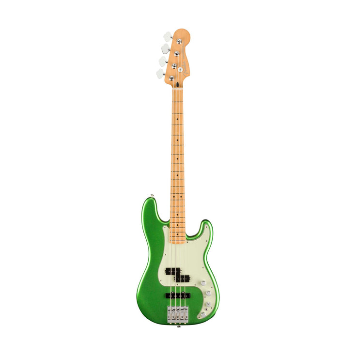 Fender Player Plus Precision Bass Guitar, Maple FB, Cosmic Jade |  FENDER |  BASS GUITAR |  Zoso Music