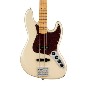 Fender Player Plus Jazz Bass Guitar, Maple FB, Olympic Pearl |  FENDER |  BASS GUITAR |  Zoso Music