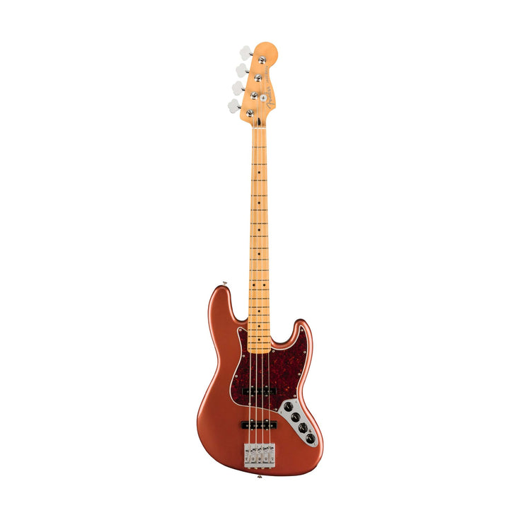 Fender Player Plus Jazz Bass Guitar, Maple FB, Aged Candy Apple Red |  FENDER |  BASS GUITAR |  Zoso Music