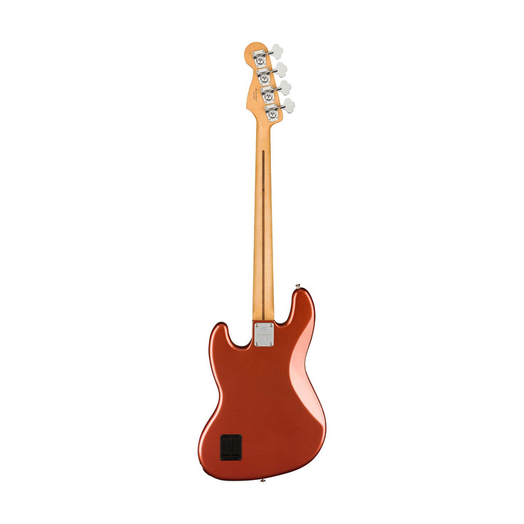 Fender Player Plus Jazz Bass Guitar, Maple FB, Aged Candy Apple Red |  FENDER |  BASS GUITAR |  Zoso Music