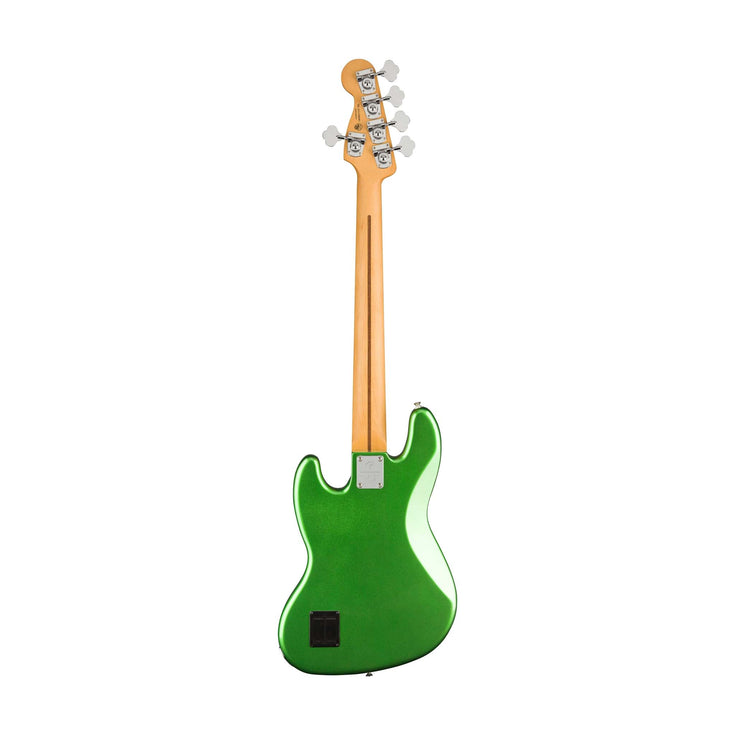 Fender Player Plus Jazz Bass V Guitar, Maple FB, Cosmic Jade |  FENDER |  BASS GUITAR |  Zoso Music