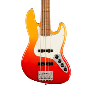 Fender Player Plus Jazz Bass V Guitar, PF FB, Tequila Sunrise |  FENDER |  BASS GUITAR |  Zoso Music