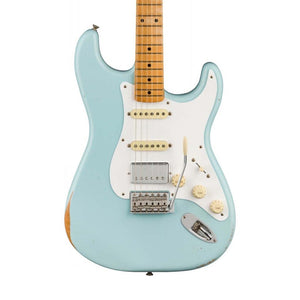 Fender Ltd Ed Vintera Road Worn 50s HSS Stratocaster Electric Guitar, Maple FB, Sonic Blue |  FENDER |  ELECTRIC GUITAR |  Zoso Music