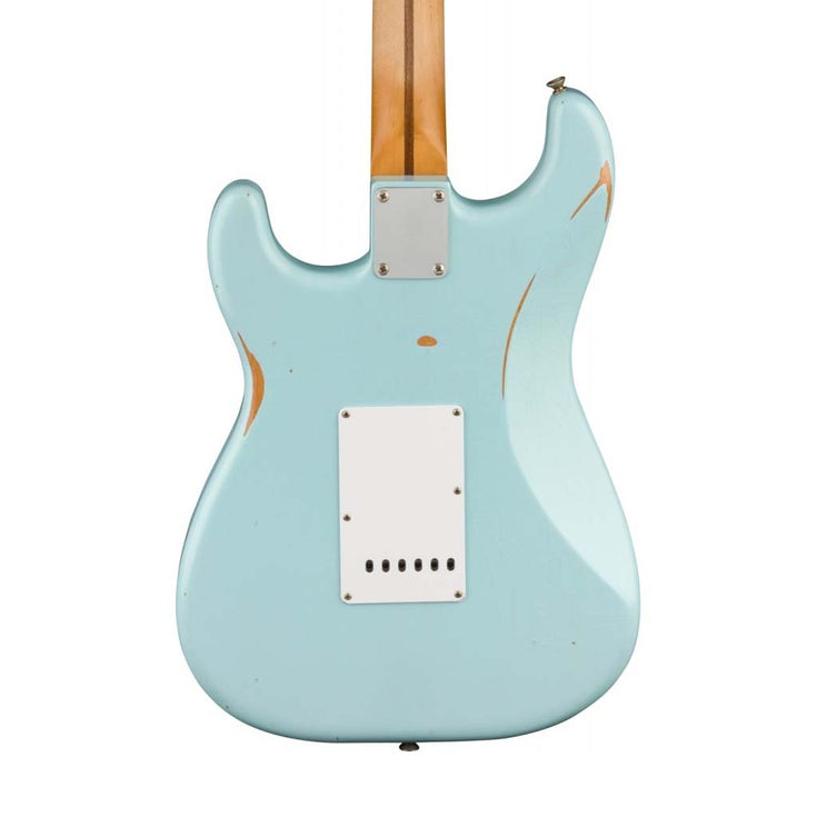Fender Ltd Ed Vintera Road Worn 50s HSS Stratocaster Electric Guitar, Maple FB, Sonic Blue |  FENDER |  ELECTRIC GUITAR |  Zoso Music