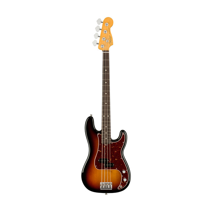 Fender American Professional II Precision Bass Electric Guitar, RW FB, 3-Tone Sunburst |  FENDER |  BASS GUITAR |  Zoso Music