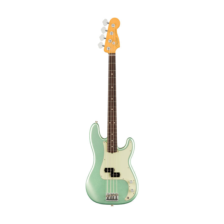 Fender American Professional II Precision Bass Electric Guitar, RW FB, Mystic Surf Green |  FENDER |  BASS GUITAR |  Zoso Music