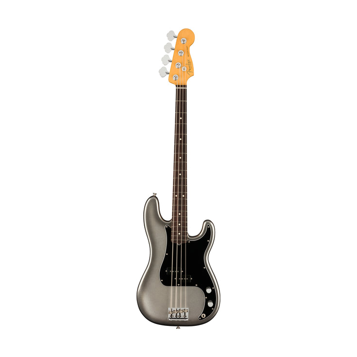 Fender American Professional II Precision Bass Electric Guitar, RW FB, Mercury |  FENDER |  BASS GUITAR |  Zoso Music