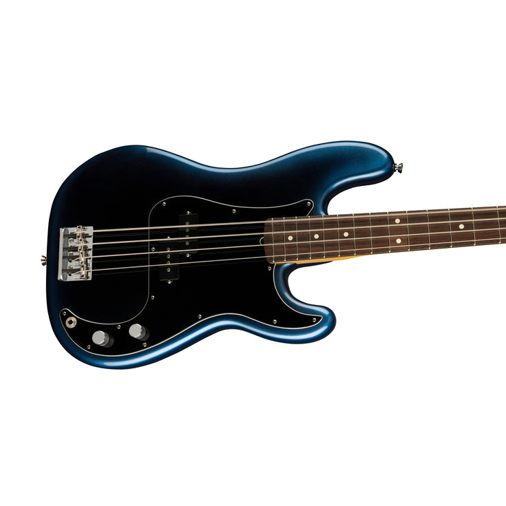 Fender American Professional II Precision Bass Electric Guitar, RW FB, Dark Night |  FENDER |  BASS GUITAR |  Zoso Music