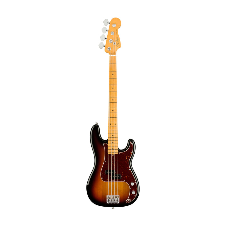 Fender American Professional II Precision Bass Electric Guitar, Maple FB, 3-Tone Sunburst |  FENDER |  BASS GUITAR |  Zoso Music