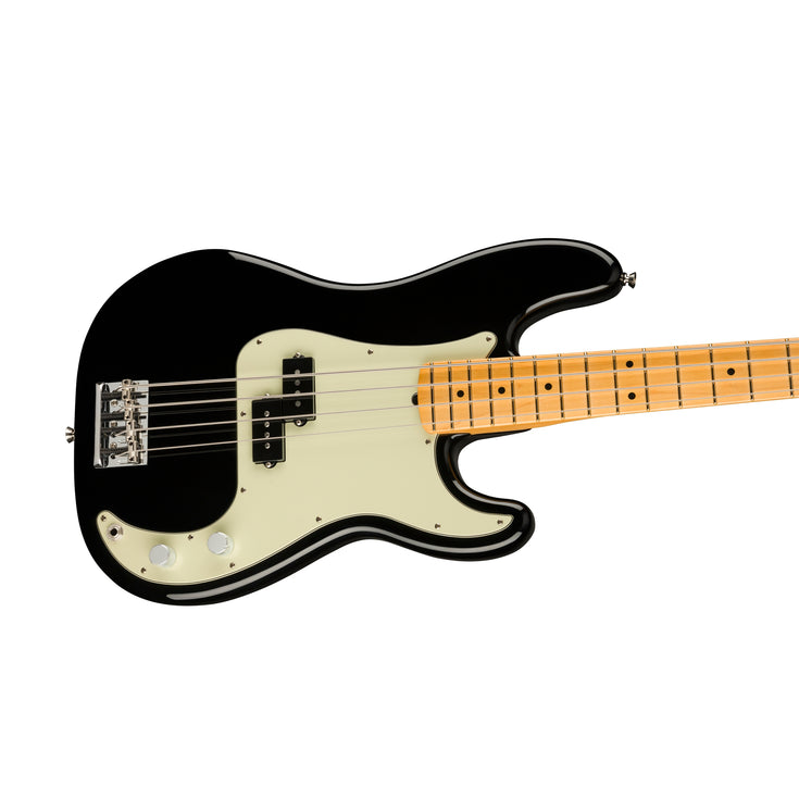 Fender American Professional II Precision Bass Electric Guitar, Maple FB, Black |  FENDER |  BASS GUITAR |  Zoso Music