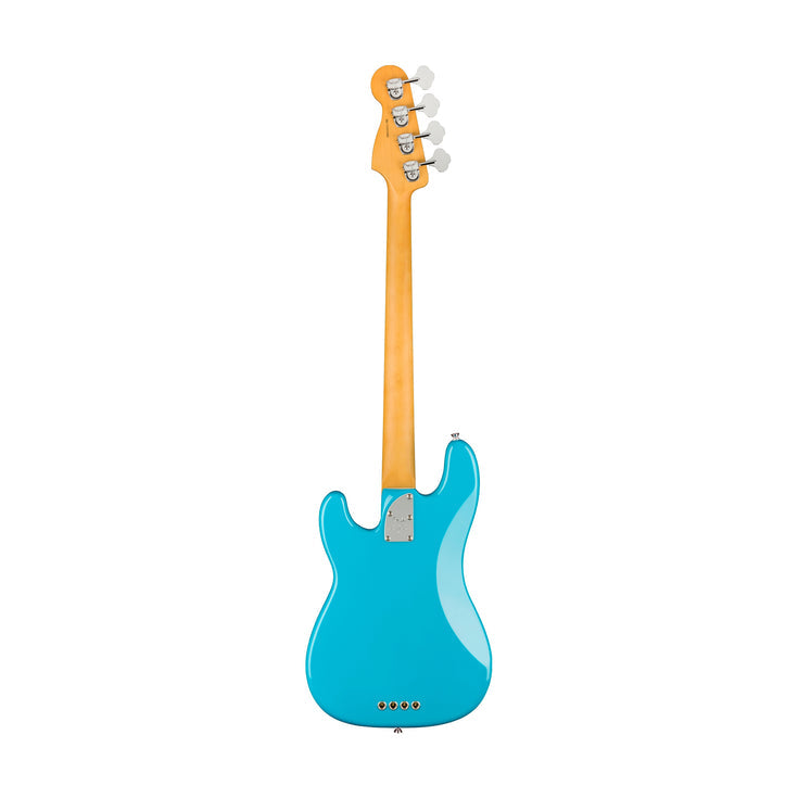 Fender American Professional II Precision Bass Electric Guitar, Maple FB, Miami Blue |  FENDER |  BASS GUITAR |  Zoso Music