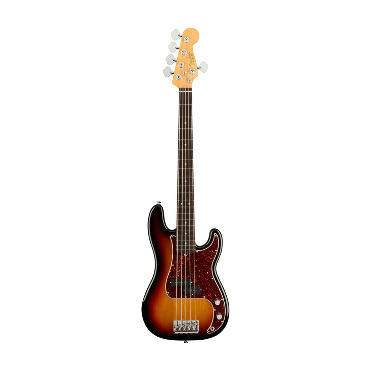 Fender American Professional II Precision Bass V Electric Guitar, RW FB, 3-Tone Sunburst |  FENDER |  BASS GUITAR |  Zoso Music
