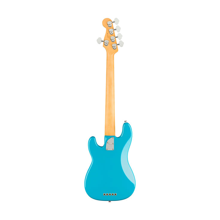 Fender American Professional II Precision Bass V Electric Guitar, Maple FB, Miami Blue |  FENDER |  BASS GUITAR |  Zoso Music