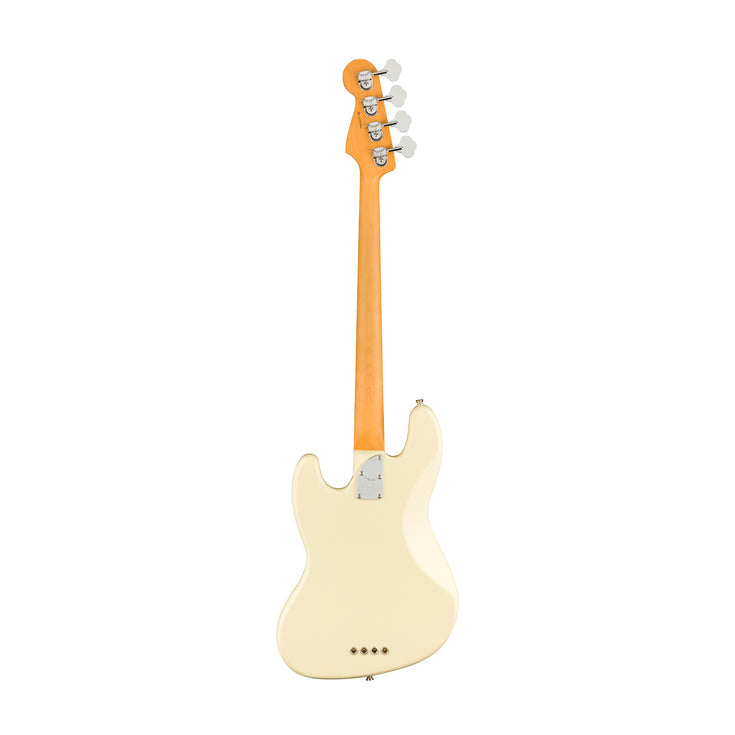 Fender American Professional II Jazz Bass Electric Guitar, RW FB, Olympic White |  FENDER |  BASS GUITAR |  Zoso Music