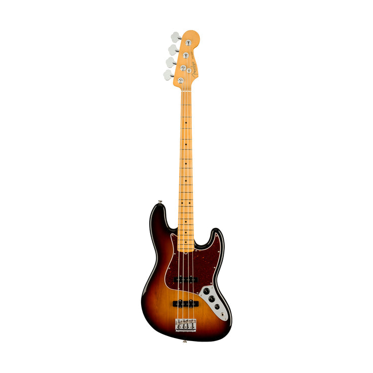 Fender American Professional II Jazz Bass Electric Guitar, Maple FB, 3-Tone Sunburst |  FENDER |  BASS GUITAR |  Zoso Music